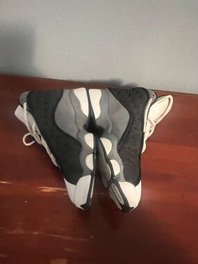 Jordan Men's Black and White Athletic Shoes Air Jordan 3